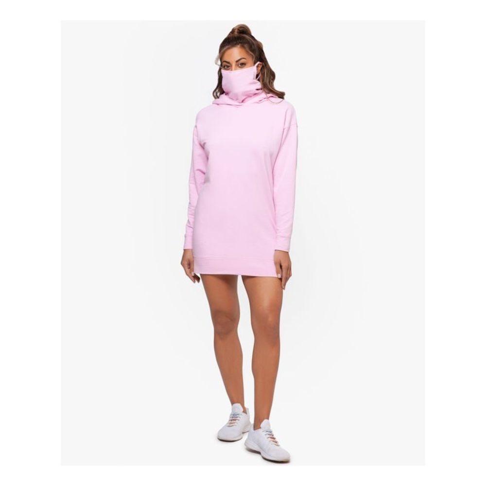 BAM BY BETSY & ADAM Womens Pink Stretch Mini Sweatshirt Dress S